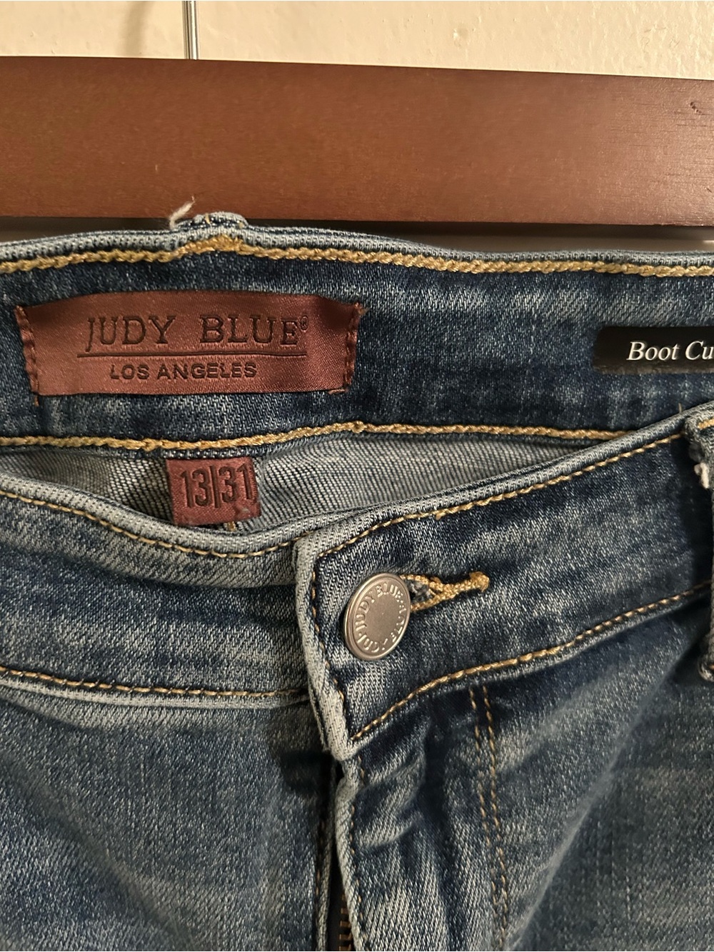 Judy Blue Mid-Blue Bootcut Jeans